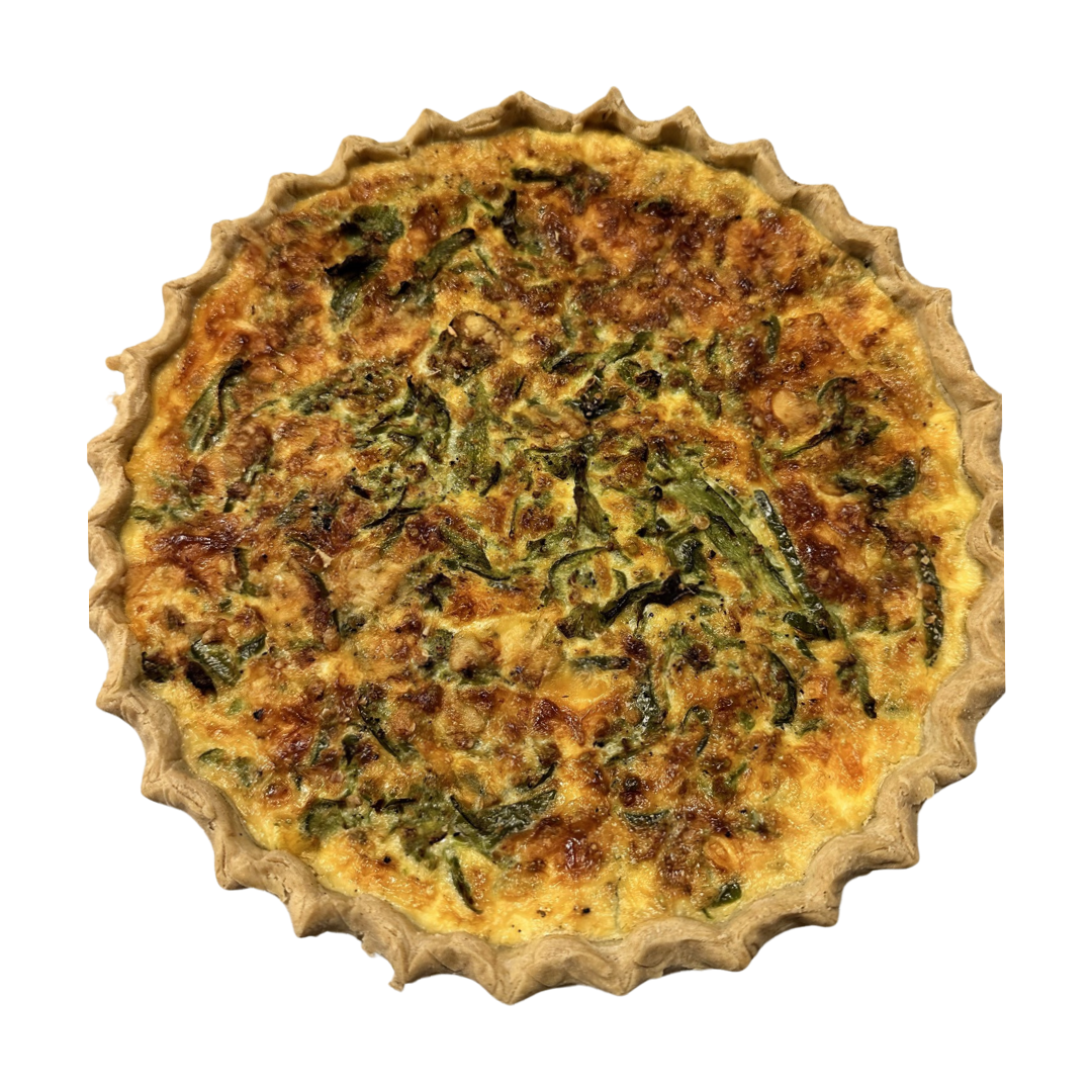 Whole Jalapeno Cheddar Quiche